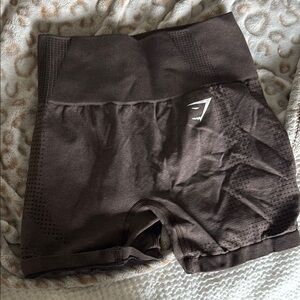 Women's Brown Gym Shorts